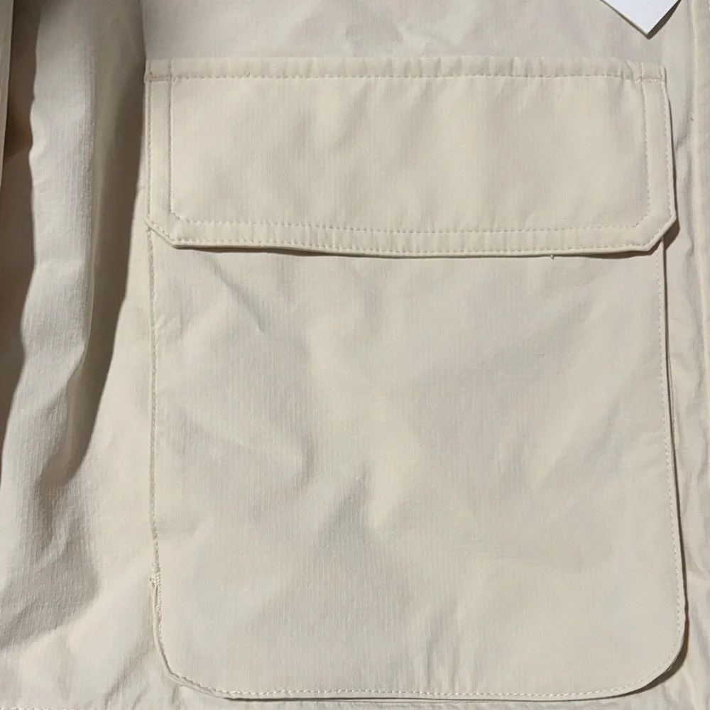 NWT Halfdays Cream Utility Jacket for Women - Picture 6 of 8